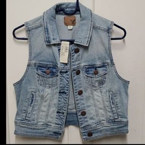 American Eagle Outfitters Women's Denim Vests
